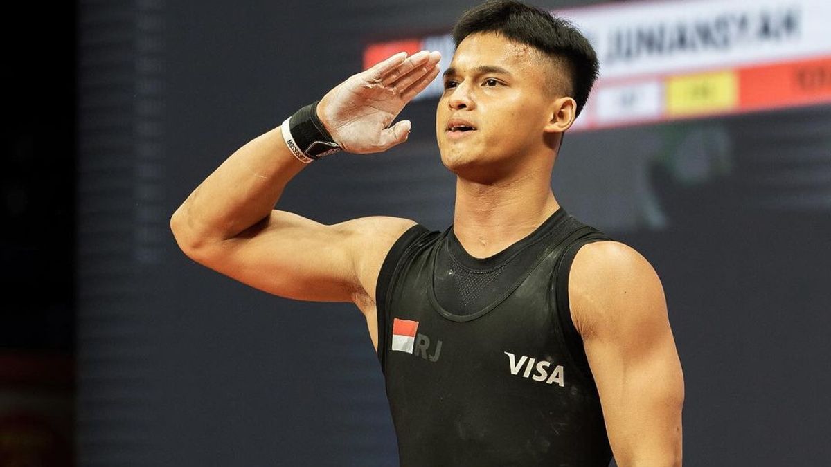 Rizki Juniansyah Lolos Olimpiade Paris 2024 usai Jadi Juara Dunia