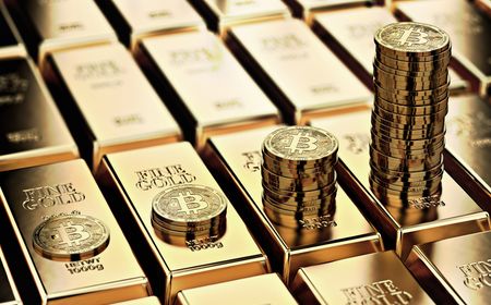 Harga Bitcoin Meningkat, Investor Tradisional Tetap Pilih Emas