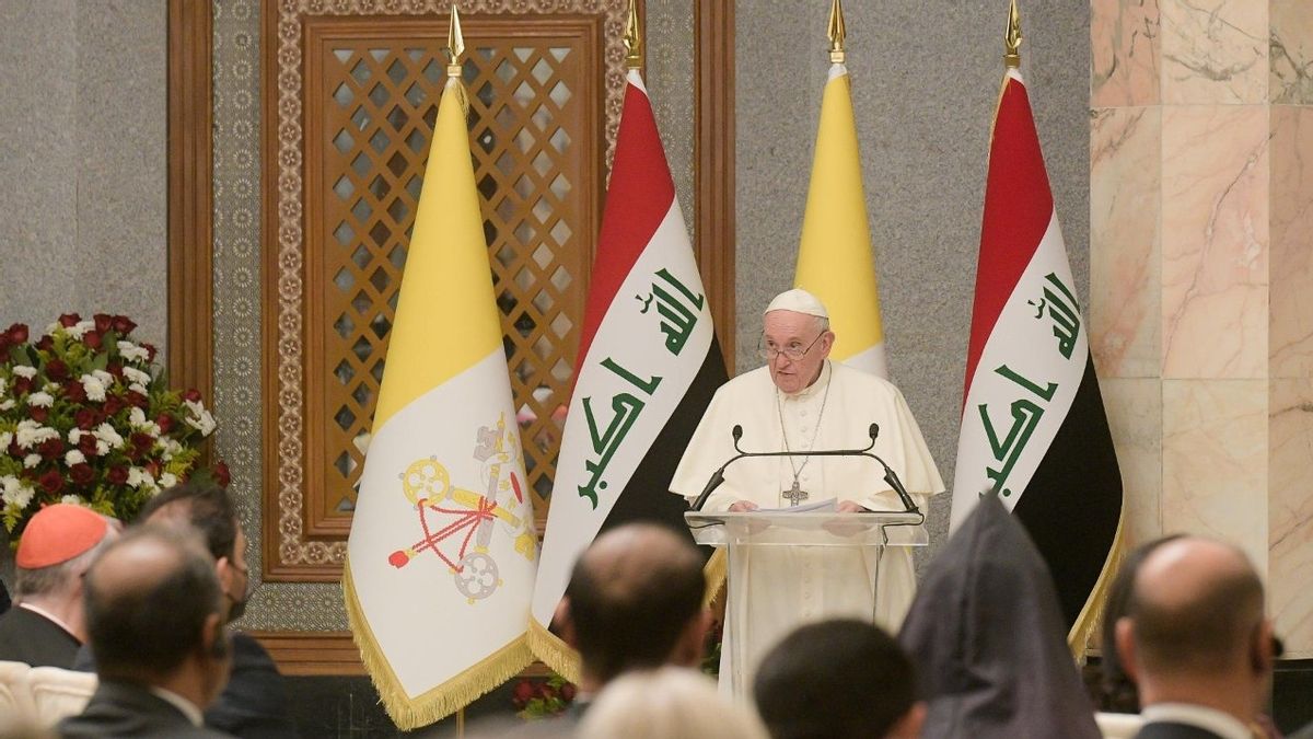 Terima Kunjungan Paus Fransiskus, Pemimpin Syiah Irak: Orang Kristen di Irak Berhak Hidup Aman dan Damai