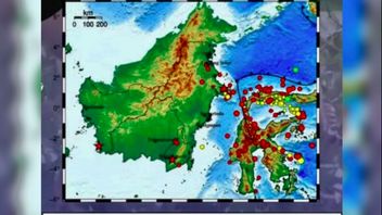 Kalimantan a été déclenché par 24 tremblements de terre tout au long de novembre 2024