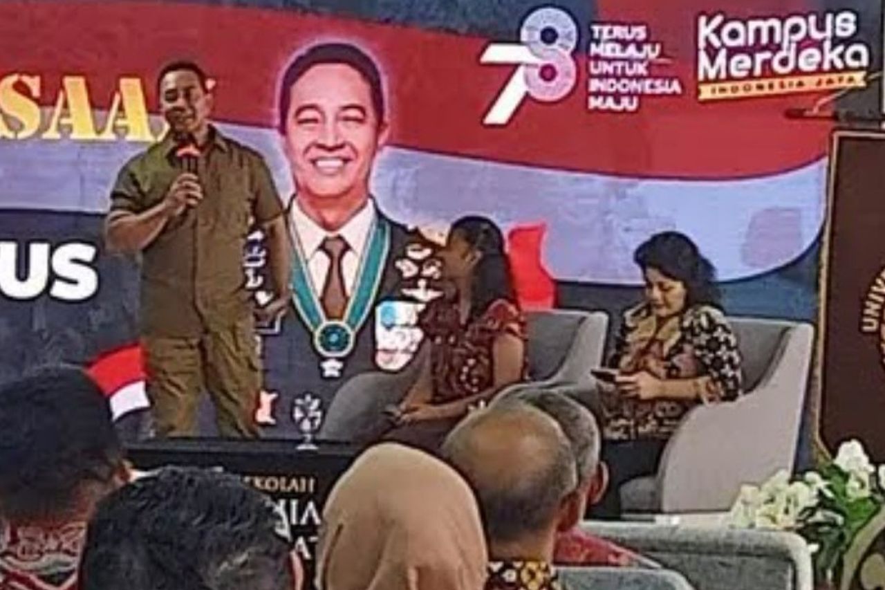 Andika Perkasa Encourages Student Spirit At The University Of Indonesia Campus