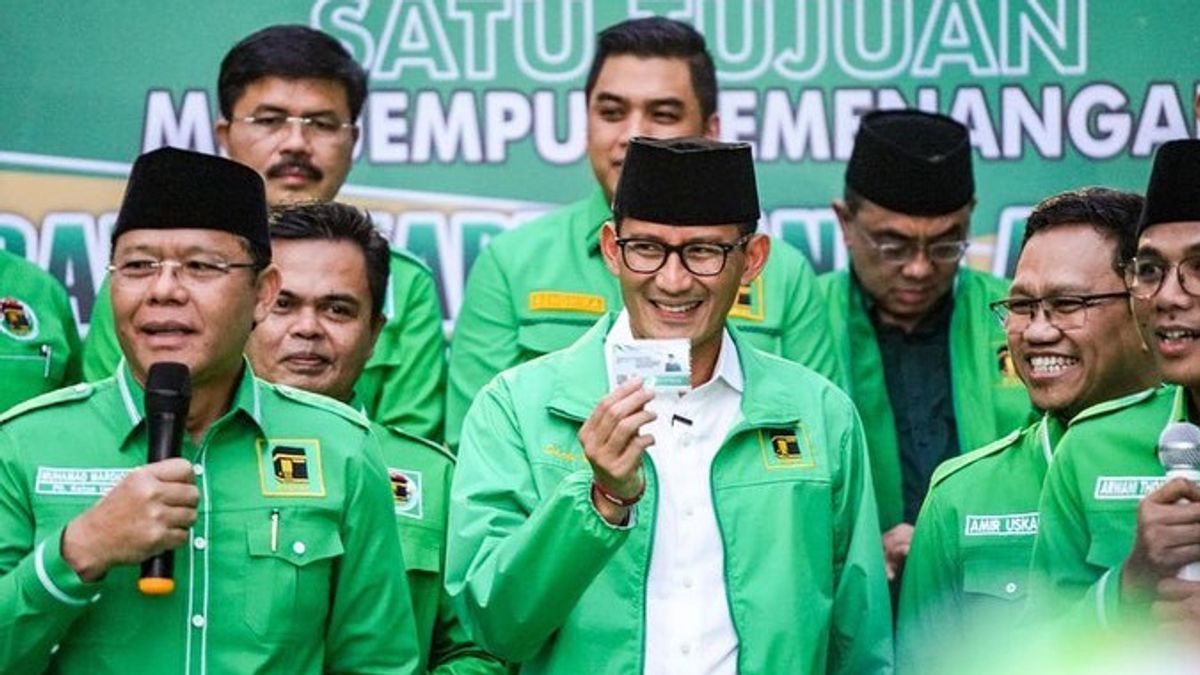 PPP Rekomendasikan Sandiaga Uno Cawapres, Ganjar Pranowo Pastikan Akan Berembuk Bersama Coalition