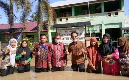 Jalanan Putus, 160 Sekolah Terendam Banjir, Paksa Ribuan Anak Aceh Tamiang Libur Sekolah