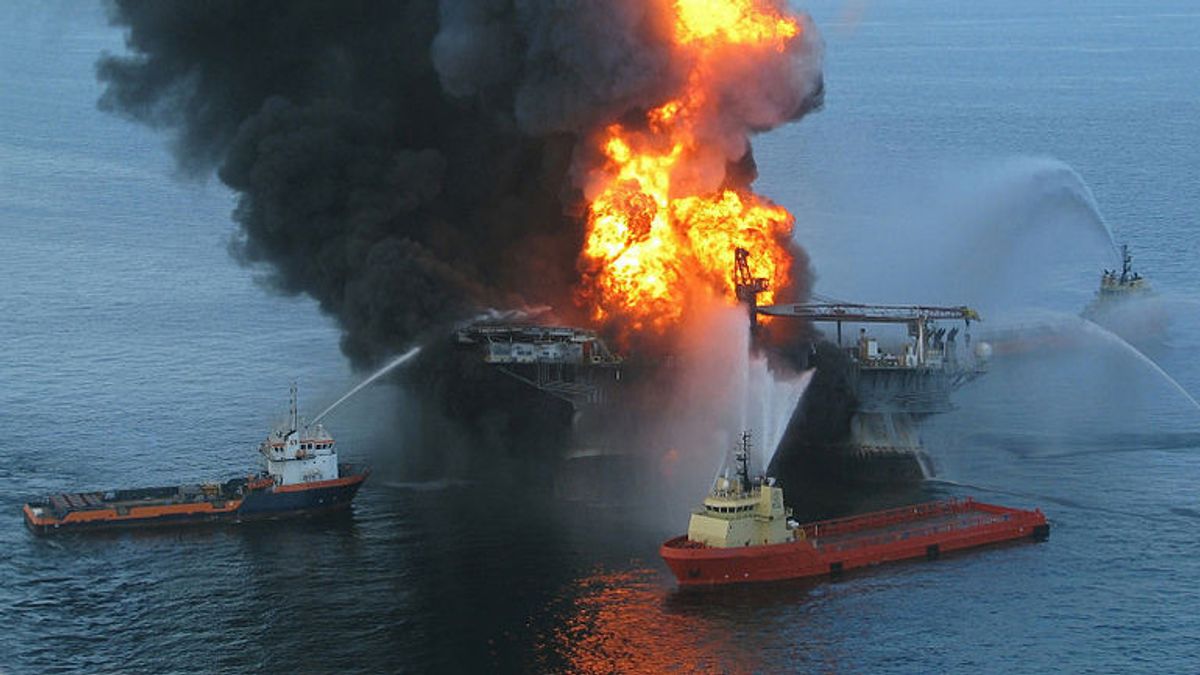 Déversement De Pétrole Deepwater Horizon Dans L’histoire Aujourd’hui, Avril 20, 2010