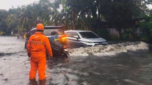 Enam RT dan Dua Ruas Jalan di Jakut Masih Terendam Banjir Rob Sore Ini
