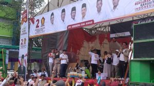 DPC Partai Gerindra Kudus Perkenalkan Prabowo sebagai Capres 2024 dengan Jalan Sehat dan Senam Bersama