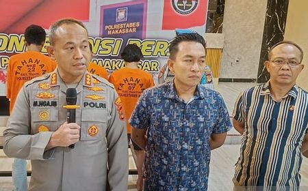 Empat Pelaku Pengeroyokan Polisi di Makassar Saat Iring-iringan Pengantar Jenazah Ditangkap