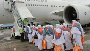 Jemaah Haji Kloter 37 Embarkasi Jakarta-Bekasi Terakhir Masuk Madinah, Seterusnya Mendarat di Jeddah Lanjut Makkah 