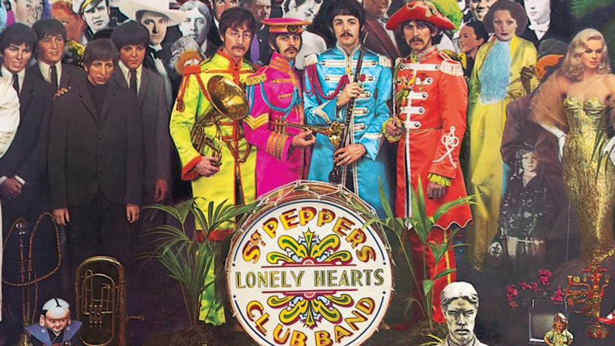 Seeing The World Today In A Modern Version Of "Sgt. Pepper's" Album Cover