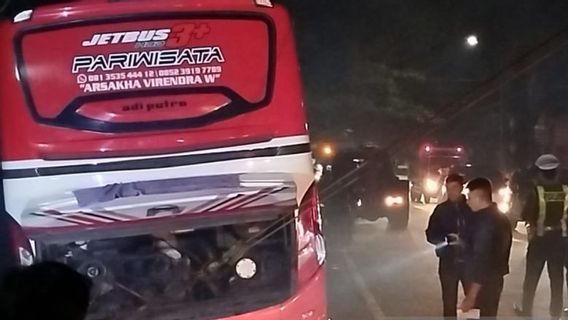 Bus Pariwisata Rombongan SMK TI Badung Bali Rem Blong di Batu, 4 Orang Tewas