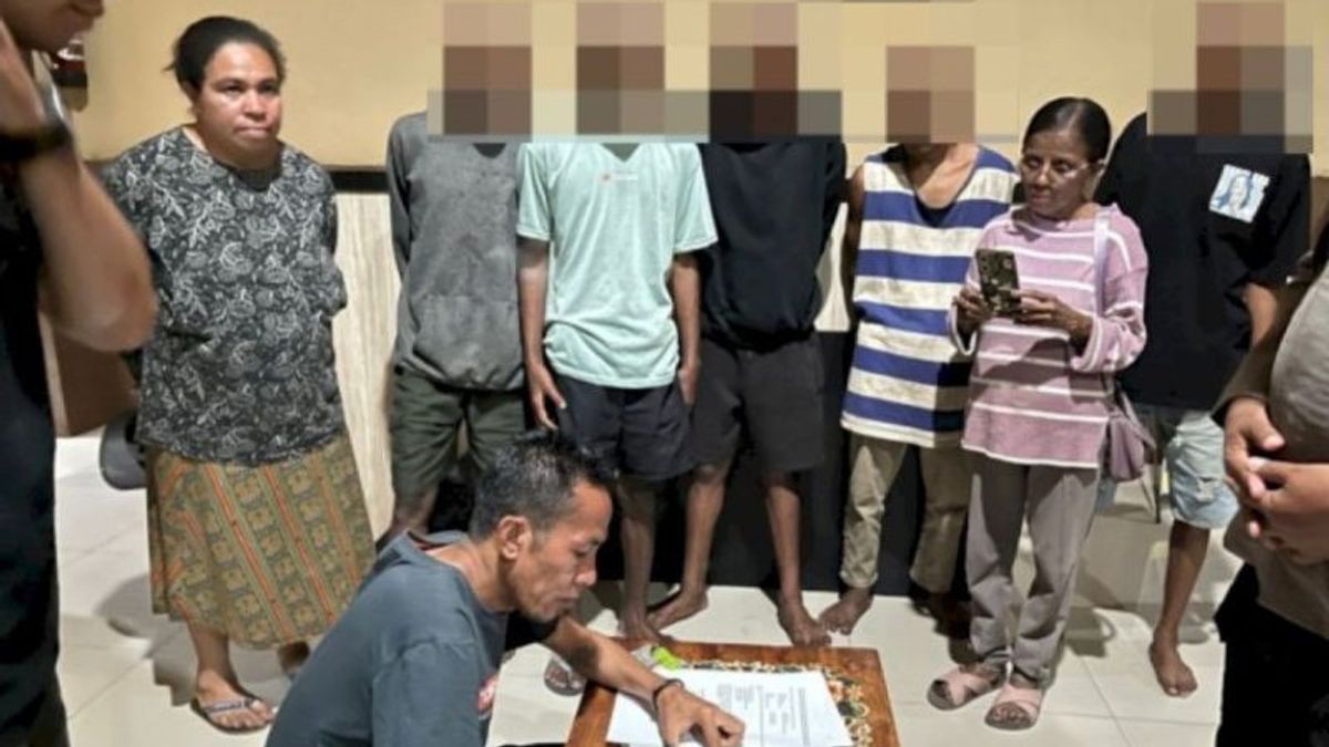 Redam Gejolak Conflict, Alor Police Return 5 Youths Involved In Brawls To Parents