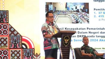 The Minister Of Home Affairs Encourages Local Governments In Papua To Meet The Budget Needs For The 2024 Regional Head Elections