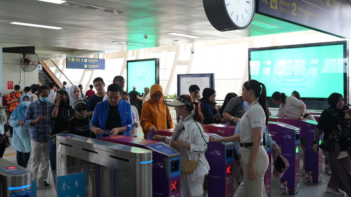 LRT Jabodebek Layani 2,5 Juta Pengguna Sepanjang Agustus 2025