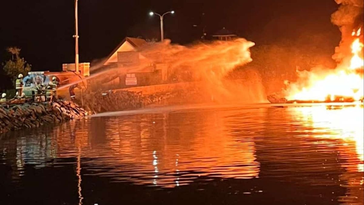Kebakaran Kapal di Marina Ancol Tewaskan 1 Orang, 5 Lainnya Luka-luka