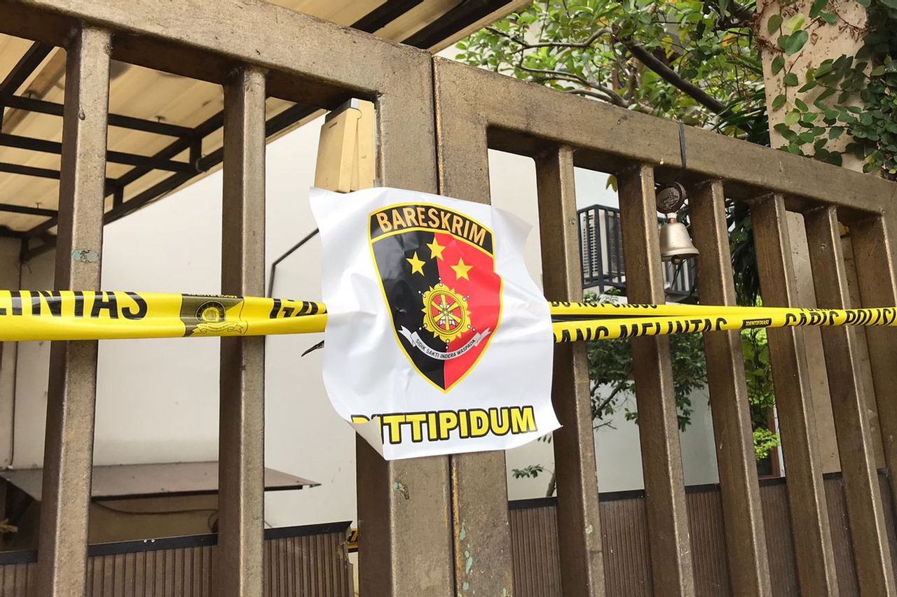 Conditions Of The Office Of Inspector General Ferdy Sambo Ahead Of The Reconstruction Tomorrow, Police Lines With Bareskrim Stickers Are Still Installed