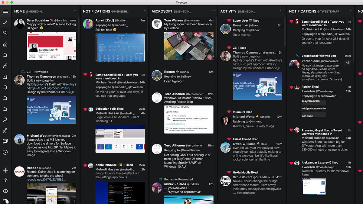 Tweetdeck No Longer Available, Mac Users Can Try Tweeten To Replace It