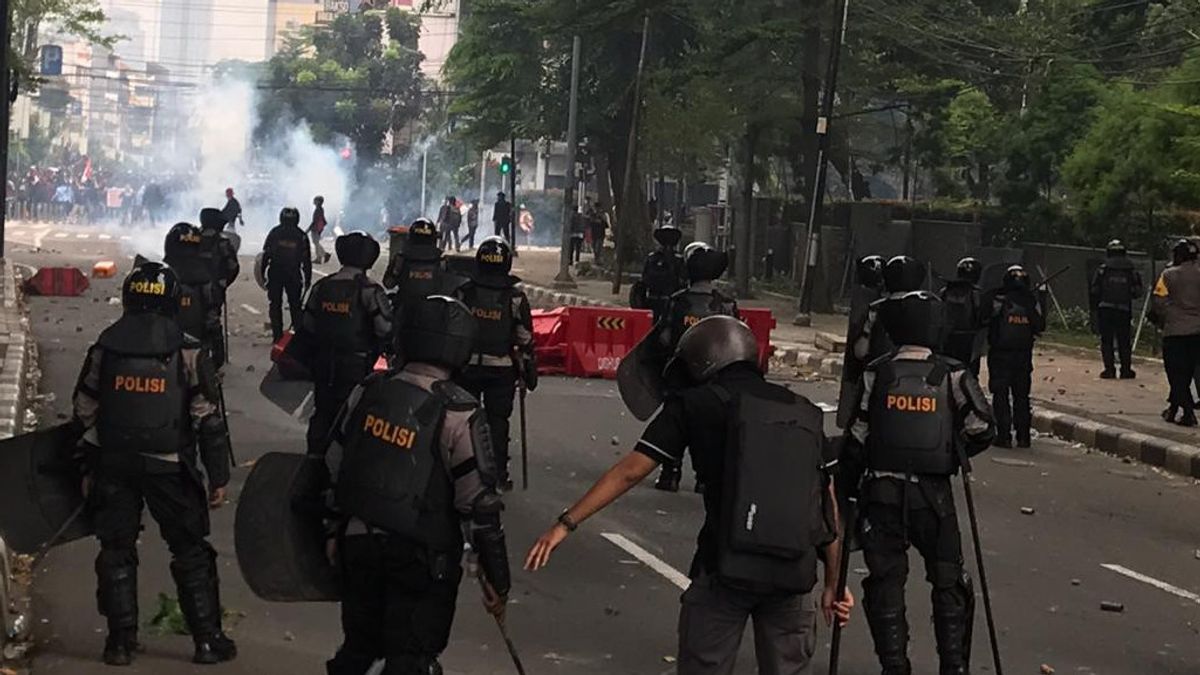 Polisi Cari Dalang Aksi Demo UU Cipta Kerja Ricuh di Kota Malang