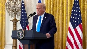 Presiden Trump Klaim Tujuan Militer AS di Iran Hampir Tercapai