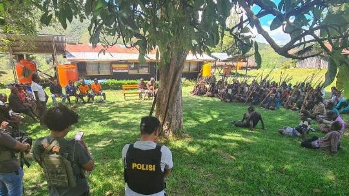 The Police Have Mapped the Distribution of Alcohol in Jayawijaya Papua, Wanting to Hide it in Pigsties and Ditches Must Be Known