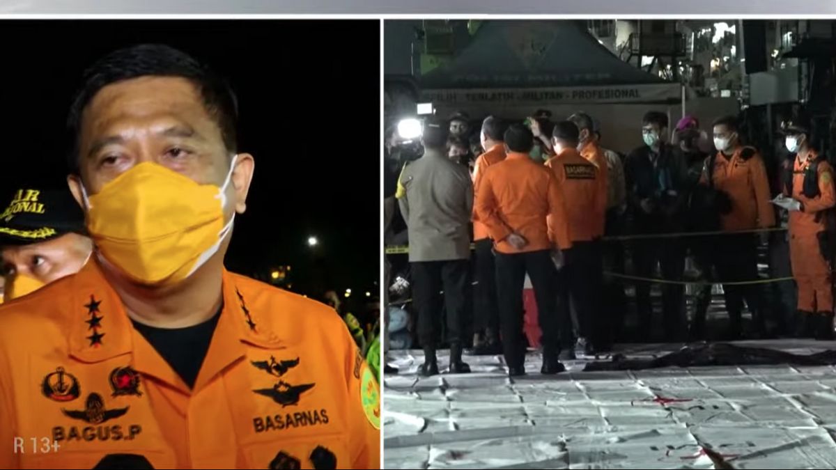Temuan Puing dalam Kantong Hitam Diduga Milik Sriwijaya Air SJ-182 Dibawa ke Posko JICT