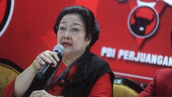 Megawati Insiste Sur Le Fait Que Les Dirigeants Devraient être Sur Le Terrain Pendant Les Catastrophes, Pas Le Mejeng Vu à La Télévision