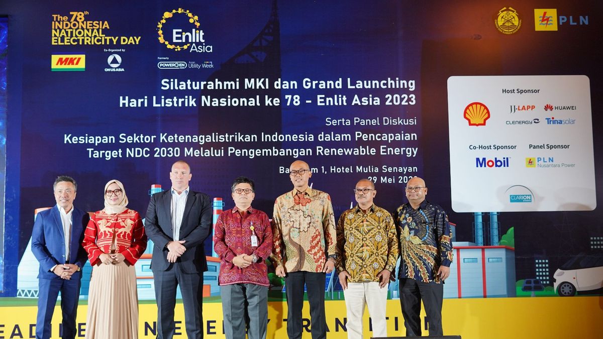 MKI Gathering And Launch Of The 78th National Electricity Day Activities - Asia Enlit 2023 Officially Opened