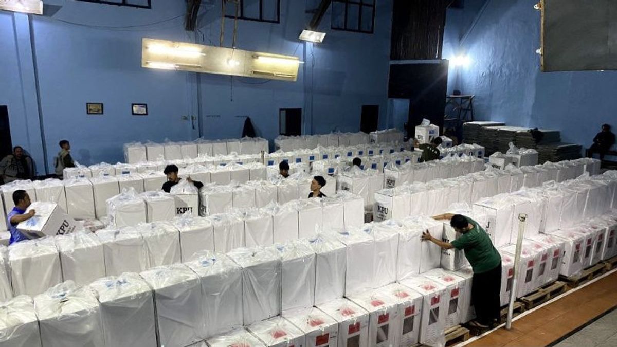 数千封损坏的选票,万隆摄政KPU已收到替代品