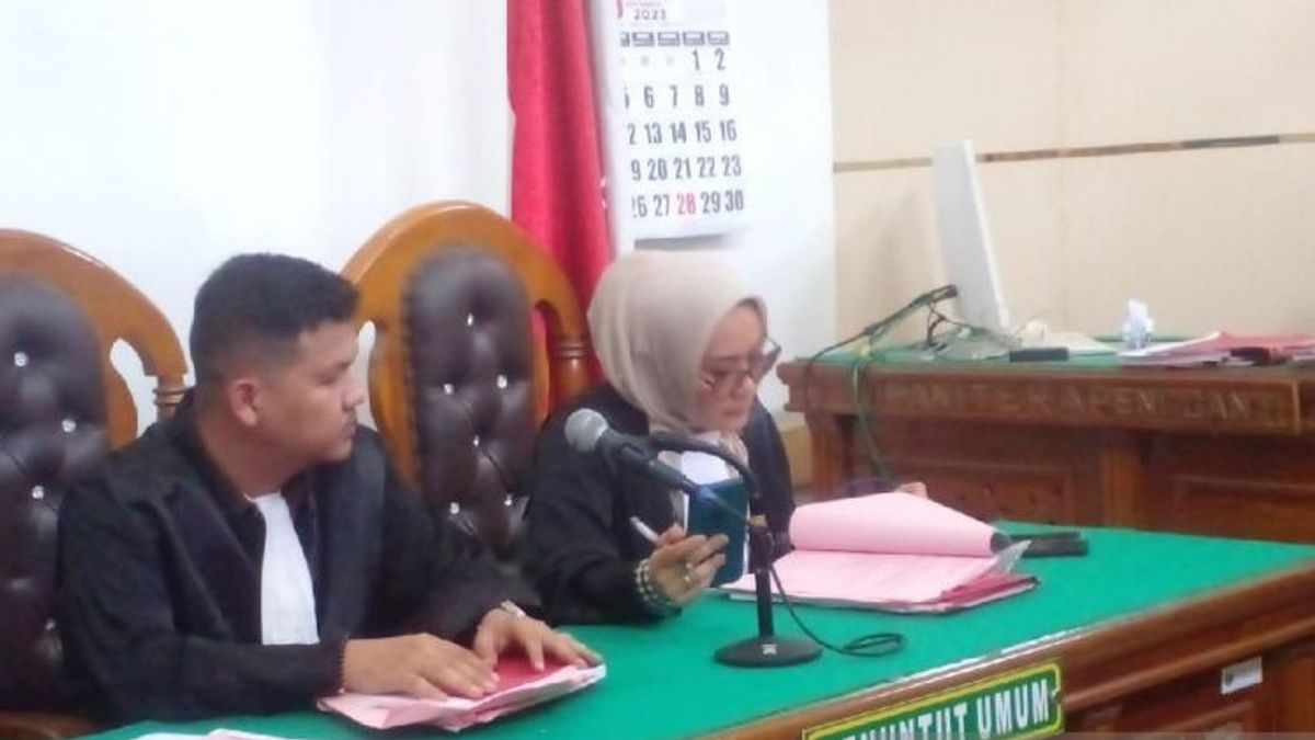 Police In Medan Defendant In Drug Case Sued 6.5 Years In Prison