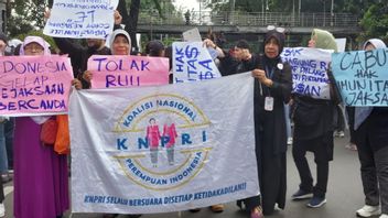 Held Peaceful Action In Central Jakarta, KNPRI Values Indonesia Is Dark In Law Mafia Prosecutors