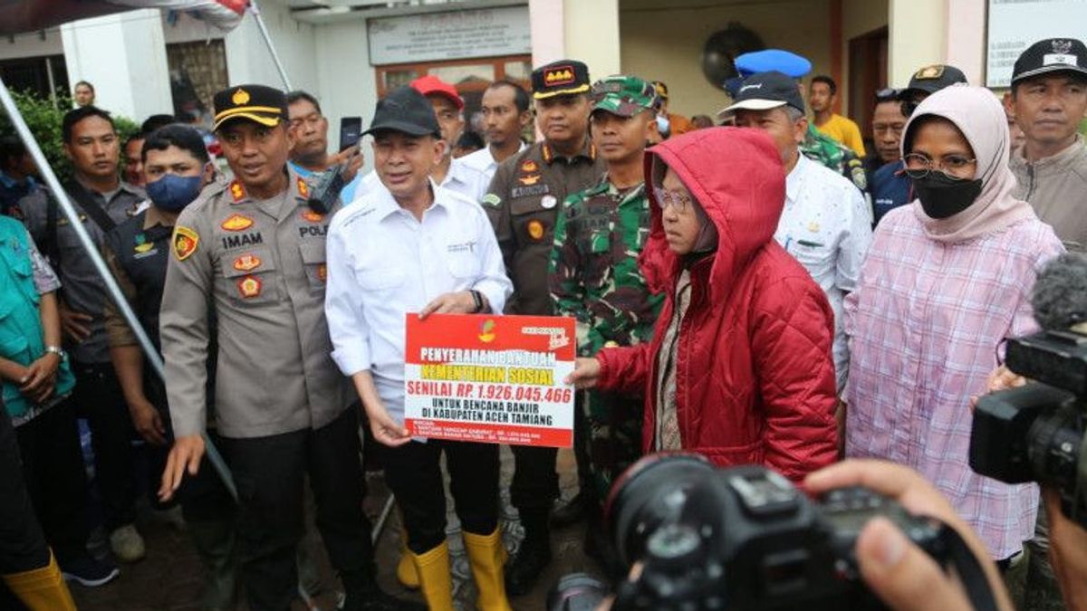 The Minister Of Social Affairs Invited The Regional Government To Discuss The Handling Of The Tamiang Aceh Floods