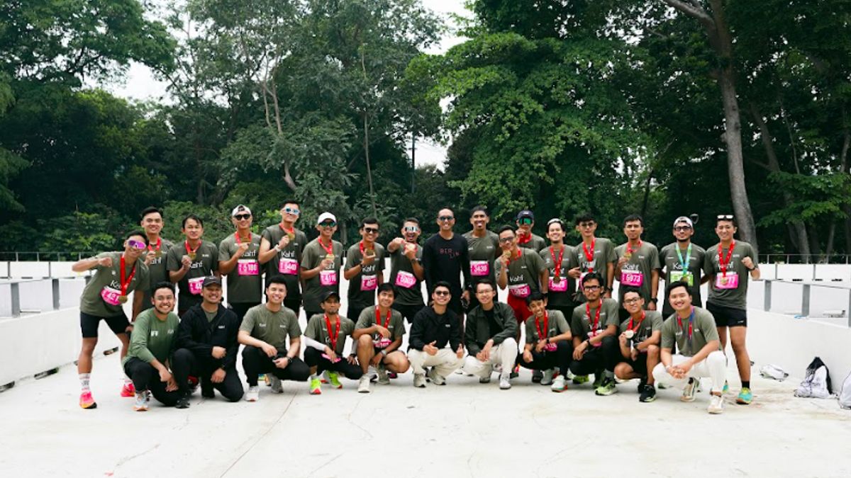 Des dizaines de communautés de courants rejoignent le Jakarta Running Festival 2024