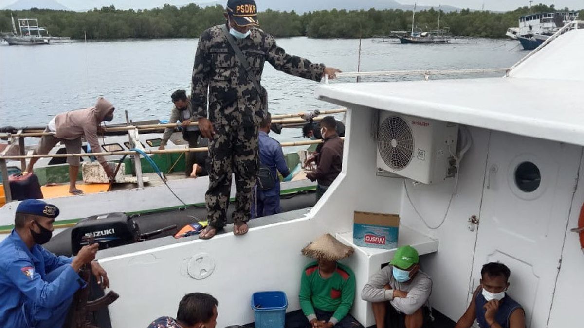 Lakukan Pelanggaran, Tiga Pelaku Bom Ikan di Sulteng Ditangkap