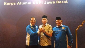 PSSI Chairman Iriawan Receives Support For The 2024 West Java Regional Election From The KNPI Alumni Corps