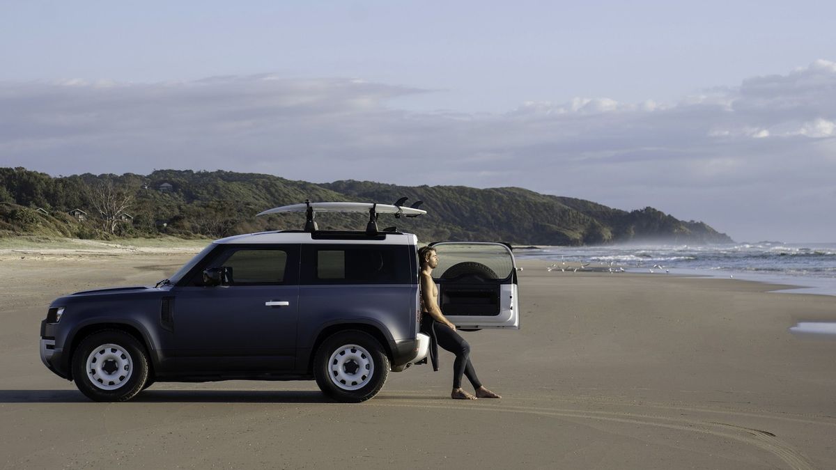 Land Rover Defender Pacific Blue: VUS Aventourage limité pour les chasseurs aux vagues