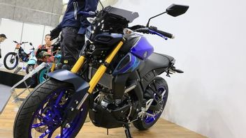 ياماها MT-125 دراجة رياضية نسخة خاصة تظهر في معرض أوساكا للدراجات النارية 2023