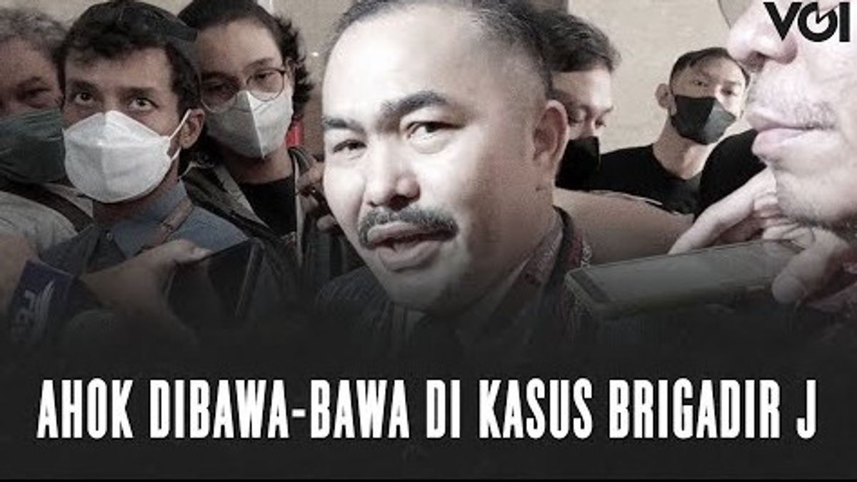 VIDEO: Ahok Dibawa-bawa di Kasus Brigadir J, Kuasa Hukum Kamaruddin Simanjuntak Bakal Dipolisikan