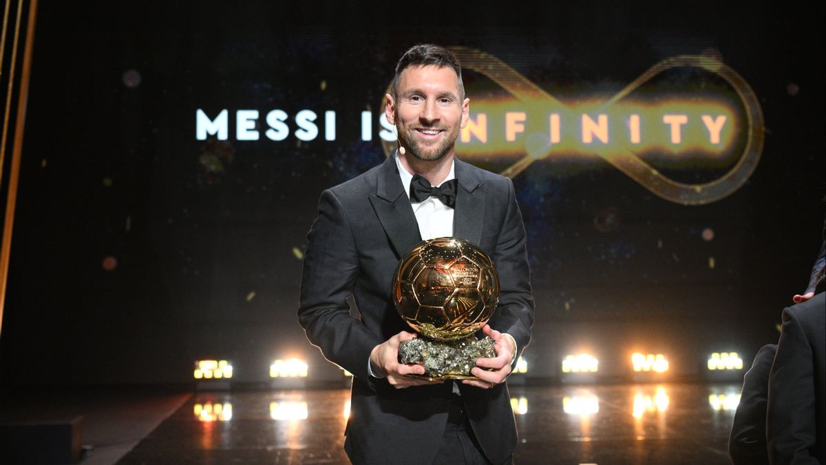 Achieve The 2023 Ballon D'Or Trophy, Lionel Messi: I Never Imagine Having A Career Like This