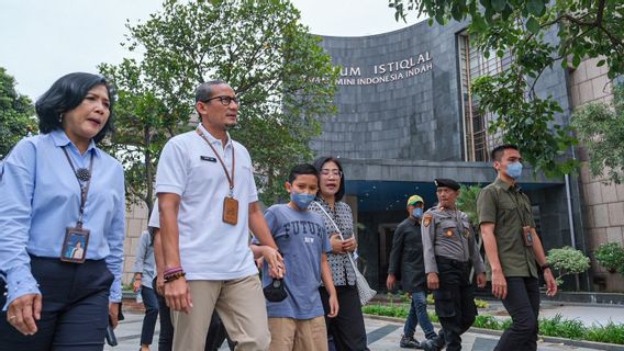 60 Ribu Orang Akan Padati TMII Saat Perayaan Tahun Baru, Menparekraf Sandiaga Uno Tititp Pesan ke Taman Wisata Candi