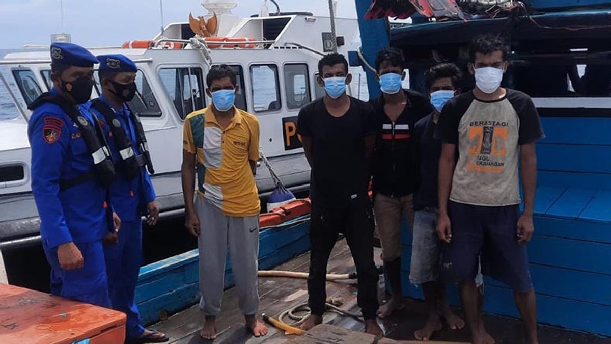 La Police D’Aceh Arrête Des Chalutiers Harimau Dans Les Eaux Du Nord D’Aceh