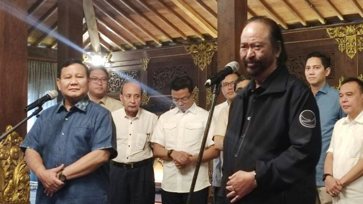 Sahroni确实 Prabowo 将在稍后访问Siang Nanti NasDem Tower,讨论什么?