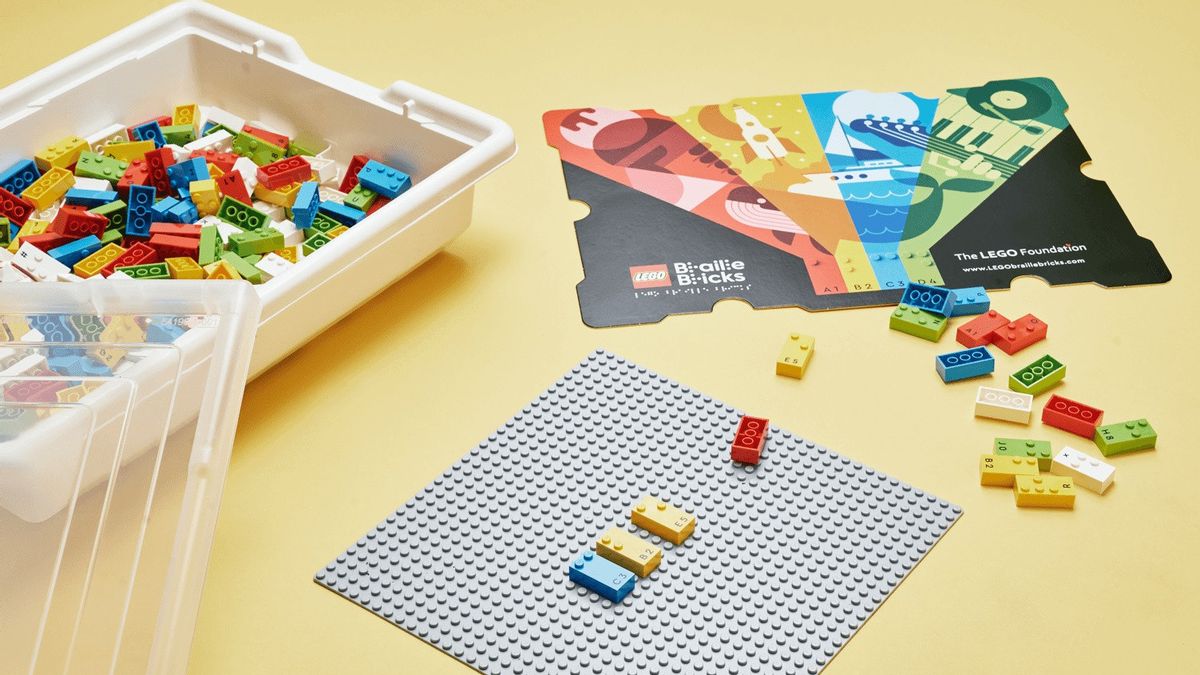 LEGO Luncurkan Balok Mainan Braille dalam Bahasa Inggris dan Prancis