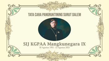 King Mangkunegara IX Procession Funèbre Commence, VOI Diffuse Exclusive En Direct De Solo
