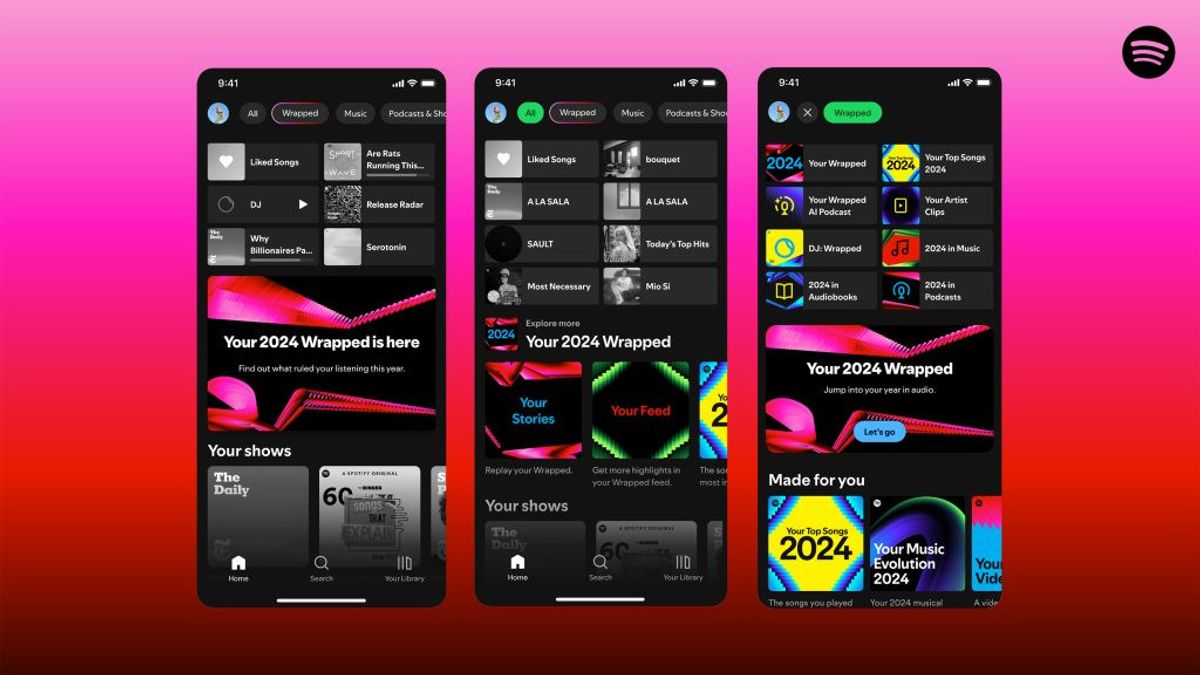 Spotify Wrapped 2024 Resmi Dirilis, Intip Musik Terbaik Anda