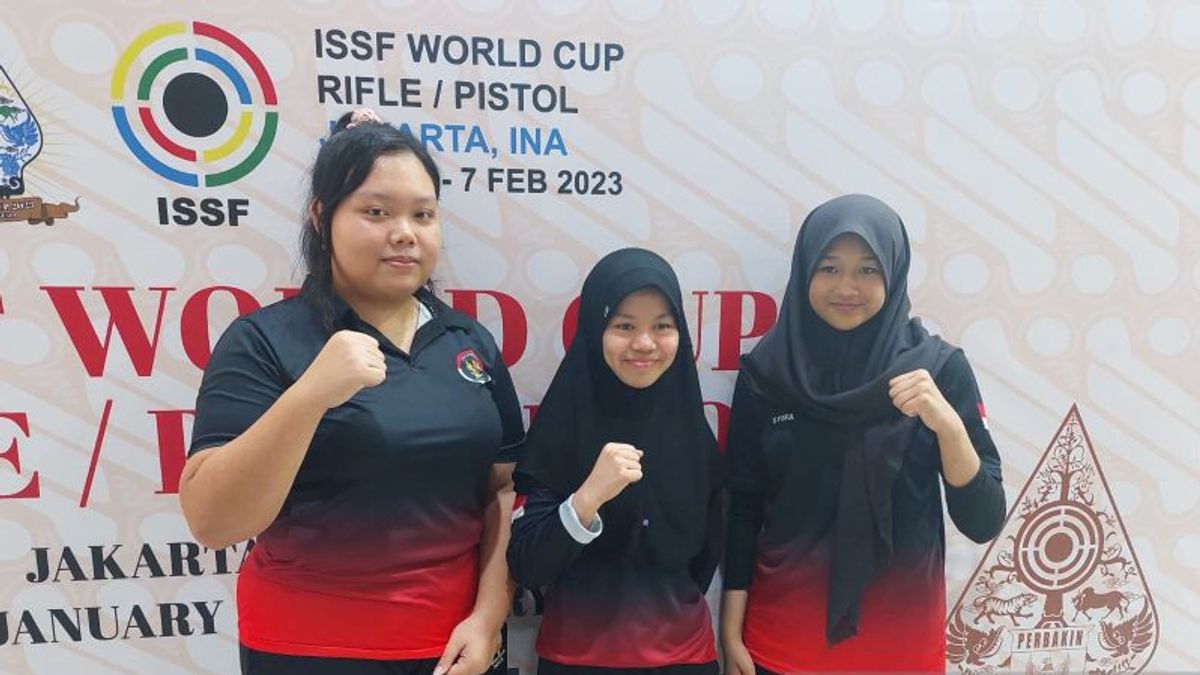 印尼特遣队在 2023 年世界射击锦标赛上增加奖牌
