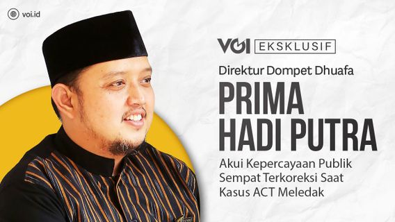 VIDEO : Exclusive, Director Of Dompet Dhuafa Prima Hadi Putra Golongkan Three Poverty Categories