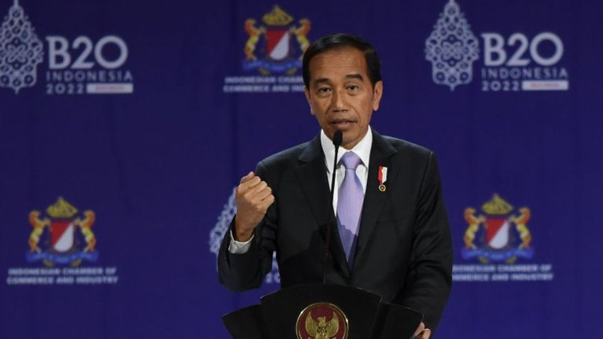 في ختام حدث B20 ، يرسل Jokowi رسالة إلى الهند: مواصلة النقاش حول رقمنة الشركات المتناهية الصغر والصغيرة والمتوسطة