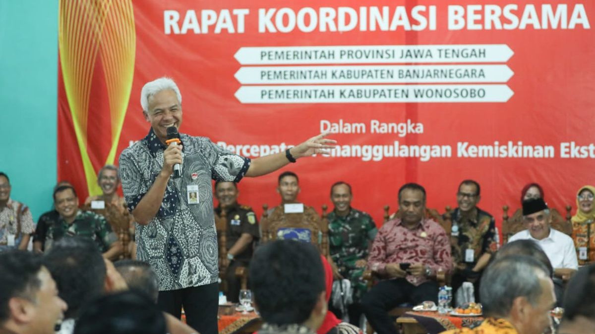 Collaborating With Private Sector And Universities, Ganjar Pranowo Invites Village Heads To Overcome Stunting