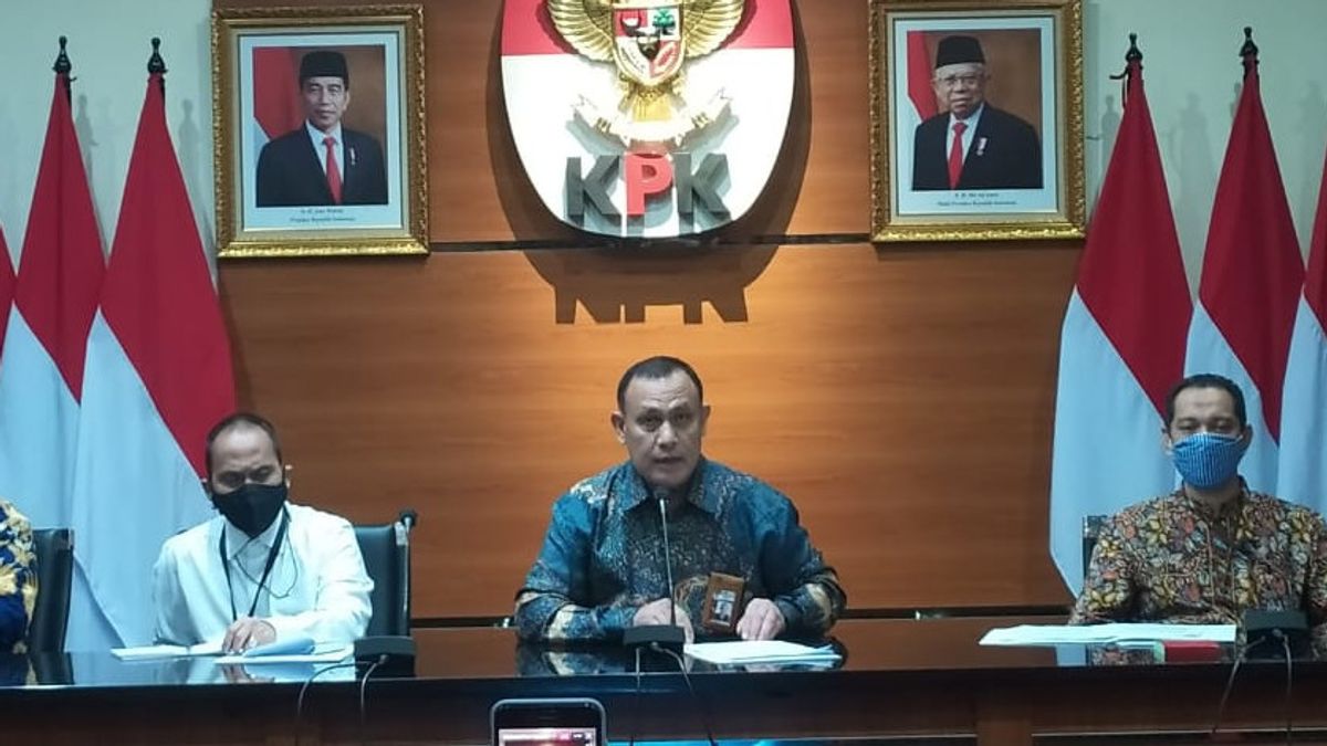 Roman Baswedan Nouvelles Congédié, KPK Président Firli: Qui A Répandu Le Nom?