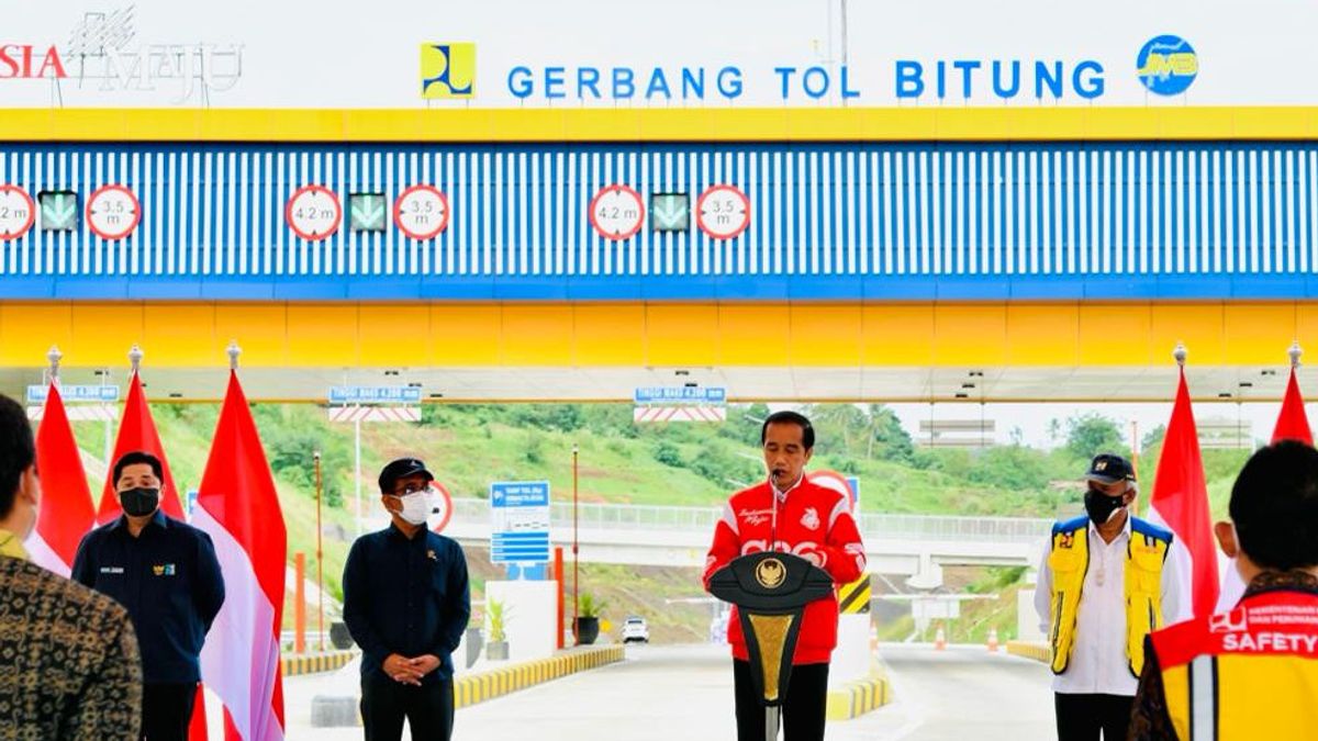 Jokowi Brings Good News: Supports Manado-Bitung Toll Priority Destinations Will Continue To Likupang