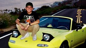 L'incendie par balustrade à Lamborghini depuis un hélicoptère et le YouTube-bergeur Alex Choi risque de prison
